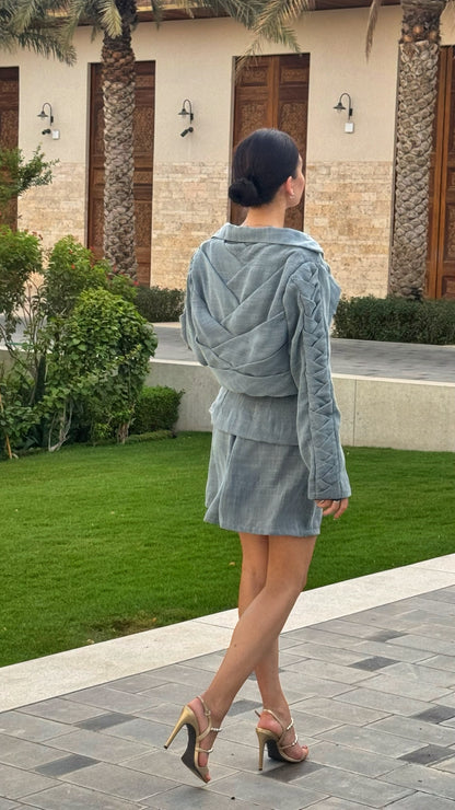 Tangled Flared Shorts